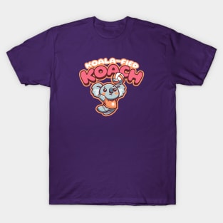 Cute Volleyball Animal | Koalified Koach T-Shirt